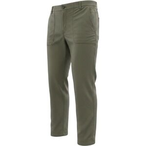 REI Co-op Womens Wallace Lake Pants Olive Green Petite 12 Straight Leg 148704